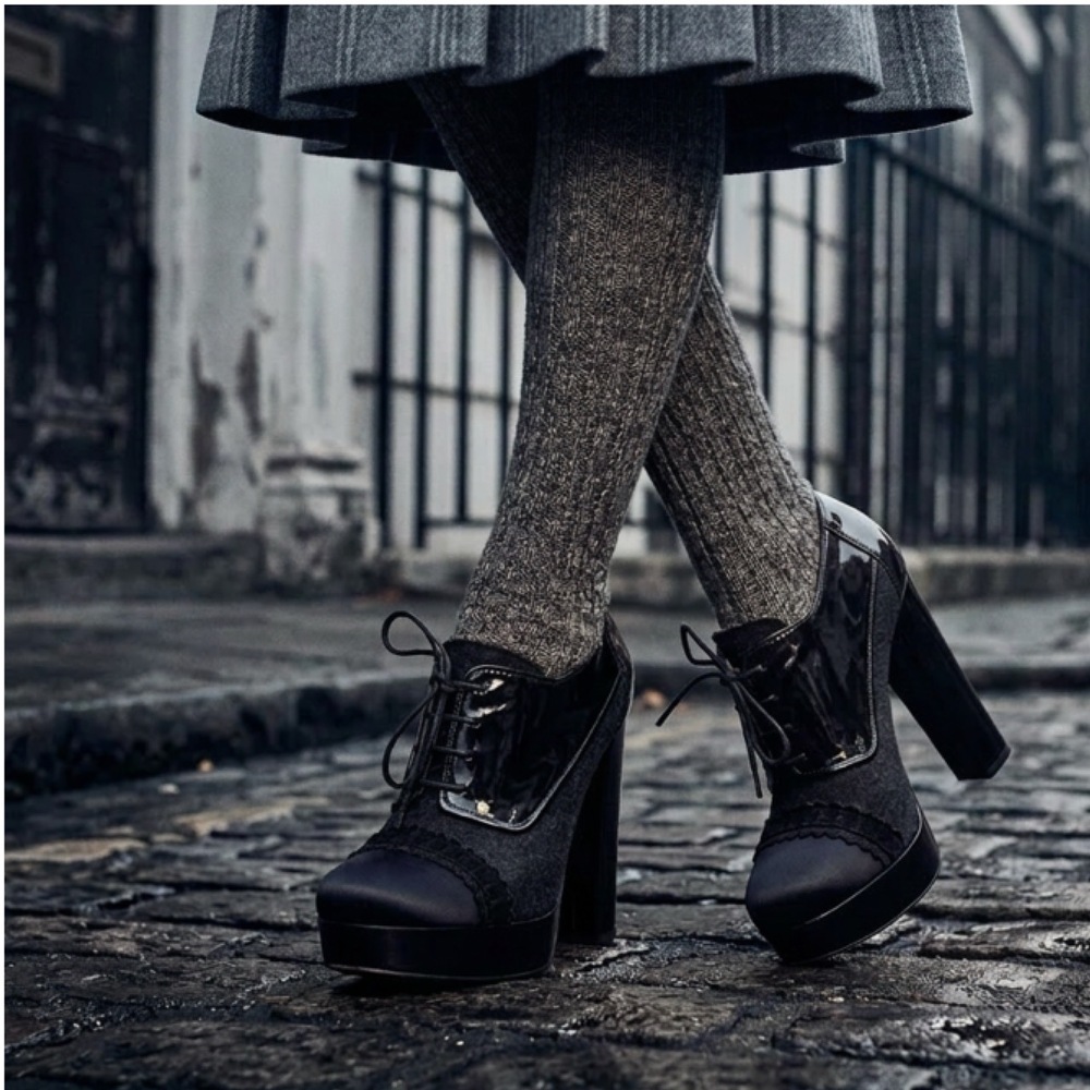Lanvin Brogue Platform Booties — EU 38.5 Original Price $1195 - Picture 6 of 11